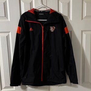 Bowling Green Adidas Black climaproof Jacket with Orange Highlights